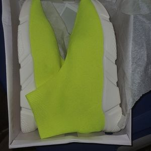 Neon sock sneaker
